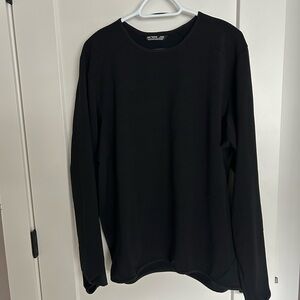 Arc'teryx Black Long-Sleeve Crew Performance Shirt